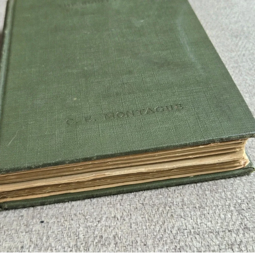 Doubleday The Right Place C.E. Montague 1924 Vintage Hardcover Book